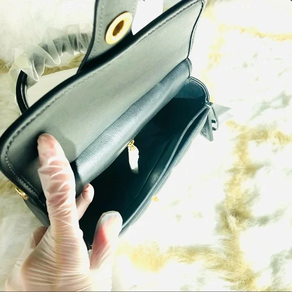 Authentic Brand New Coach Willis Top Handle 18 C3844 With Quilting in Black - Picture 14 of 16